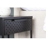 Venture Home noćni ormarić Sacramento, crna | shoptok.hr