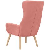  Stolica za opuštanje ružičasta baršunasta | shoptok.hr