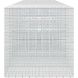  Gabion s žicom debljine 3,5 mm i mrežom 5x5 cm 800x100x100 cm | shoptok.hr