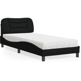  Krevet s madracem Hvar crni 80 x 200 cm od tkanine | shoptok.hr