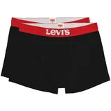 Levi's Boxer 2 Pairs Briefs Crna