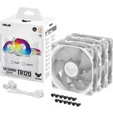 Asus TUF Gaming TR120 ARGB ventilatorji, 3x 120mm PWM, beli - 90DA0093-B09020 | Shoptok.si