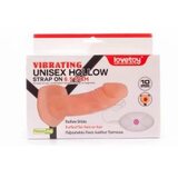 Lovetoy Strap on sa otvorom za penis vibracijom i podesivim trakama LVTOY00048 cene