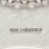 Karl Lagerfeld Ročna torba Seven Element 240W3193 White/Nickel 145