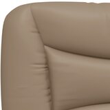 Krevet s madracem Hvar boja cappuccina 90 x 200 cm od umjetne kože | shoptok.hr