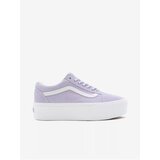Vans Light purple women's leather sneakers on the platform UA Old Sk - Women | Shoptok.si