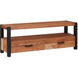 TV ormar Smeđa 110 x 30 x 40 cm Masivno bagremovo drvo | Eponuda.com