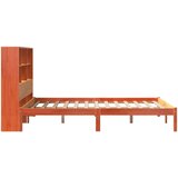  Krevet s regalom za knjige bez madraca 140x200 cm od borovine | shoptok.hr