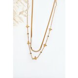 Glam Chic Women's Snake Chain With Butterflies Gold | shoptok.hr