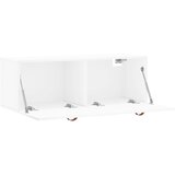  Zidni ormarić bijeli 100 x 36,5 x 35 cm od konstruiranog drva | shoptok.hr