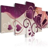 Slika - Hearts and lily 100x50 | shoptok.hr