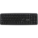 Connect Xl tipkovnica s postavitvijo Qwerty, USB, črna - CXL-K100 | Shoptok.si