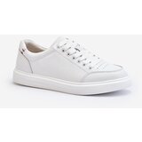 VINCEZA Women's Sneakers Natural Leather White Dimpna | Shoptok.si