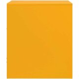vidaXL Nočna omarica 2 kosa gorčično rumena 34,5x39x44 cm jeklo | Shoptok.si