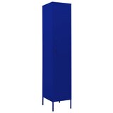 vidaXL Omara s ključavnico mornarsko modra 35x46x180 cm jeklo, (20705501) | Shoptok.si