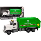 Kamion za smeće Garbage sa zvučnim efektima - bijelo/zeleni | shoptok.hr