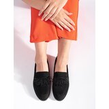 GOODIN Women's suede loafers with beads Cijene