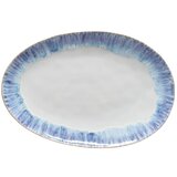 Costa Nova Bijelo-plavi pladanj od kamenine Brisa, dužina 41 cm Cijene
