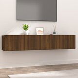 The Living Store TV omarica 2 kosi rjavi hrast 80x30x30 inženirski les - TV Omarica, (21375400) | Shoptok.si