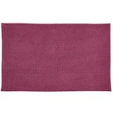 Tamno ružičasta kupaonska prostirka 50x80 cm Bobble –