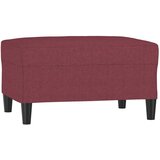 Tabure crvena boja vina 70 x 55 x 41 cm od tkanine | shoptok.hr