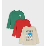 Sinsay Pamučne majice s printom 3 pack Sonic the Hedgehog Cijene