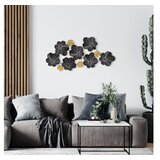 WALLXPERT Zidna dekoracija Kadem, 125 x 14 x 61,5 cm, Šarena | Eponuda.ba