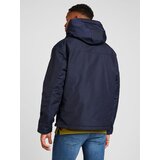 Napapijri Prehodna jakna šampanjec / marine / temno rdeča / bela | Shoptok.si