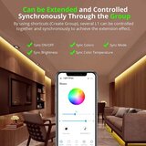 SONOFF L1-2M smart-home outdoor IP65 LED traka dužine 2m, WiFi 2.4GHz kontrola, timer i smart scenarija, kontrola boje, osvetljaja i moda rada, besplatna eWeLink app, Amazon Alexa / Google Assistant & Nest / IFTTT | ePonuda.com