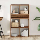 Ormarić za knjige boja drva 66x31x112 cm konstruirano drvo | shoptok.hr