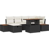  Sjedeća garnitura za vrt 7 kom. poliratan 264 x 154 x 85 cm | shoptok.hr