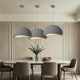 Brilagi Luster na sajli WABI SABI 1xE27/60W/230V Ø 50 cm siva | Eponuda.com