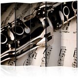  Paravan u 5 dijelova - Clarinet and music notes II [Room Dividers] 225x172 | shoptok.hr