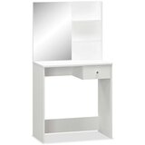  Toaletni Stolić od Iverice 75x40x141 cm Bijeli | shoptok.hr