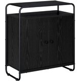  Komoda Crni hrast 68 x 35 x 75 cm Konstruirano drvo - Crni hrast 68 x 35 x 75 cm | shoptok.hr