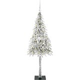  Božićno drvce s 150 LED svjetlima Bijelo 150 cm PE i čelik | shoptok.hr