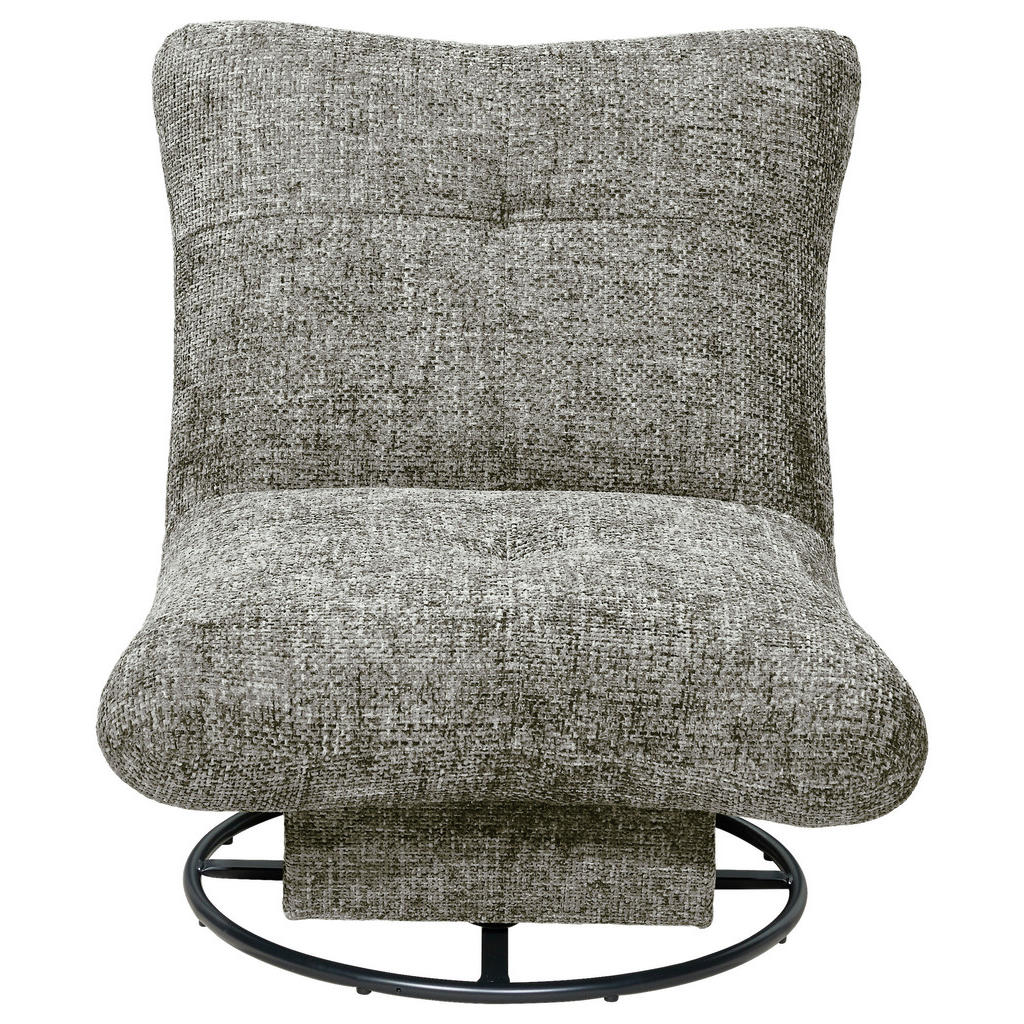 MID.YOU FOTELJ, siva tekstil | Shoptok.si