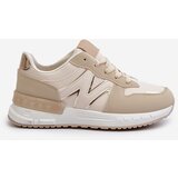 Boto Women's Beige Faux Leather Sneakers Kaimans | Shoptok.si