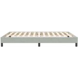  Okvir kreveta bez madraca svijetlo sivi 160x210 cm baršun | shoptok.hr