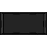  Stolić za kavu crni 100 x 50 x 35 cm od kaljenog stakla | shoptok.hr