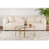 Hanah home aurum - 60, 42 - gold, transparent goldtransparent coffee table set | Eponuda.com