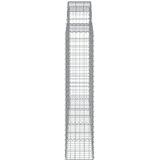  Lučne gabionske košare 10kom 200x30x140/160cm pocinčano željezo | Eponuda.com