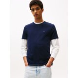 Tommy Jeans Majica marine / bela | Shoptok.si
