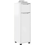  Kupaonski ormar s policom Visoki sjaj bijela 30,5 x 30 x 101 cm | shoptok.hr