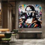  Slika na platnu - mona liza incognito- different dimensions | ePonuda.com