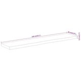 vidaXL Stolna ploča 140x30x3,8 cm pravokutna bagremovo drvo živi rub | shoptok.hr