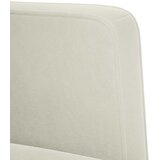 SOFA fotelja s naslonima za ruke krem boje 53 cm baršunasta | shoptok.hr