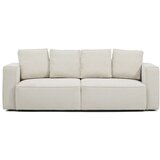 Kave Home Bež sklopiva sofa od šenila 236 cm Marela – Cijene