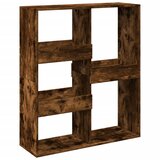 Furnova Knjižna omara/pregrada dimljeni hrast 100x33x115 cm, (21932152) | Shoptok.si
