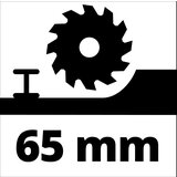 Einhell TP-CS 18/190 Li BL-Solo, Akumulatorska ručna kružna testera - (4331210) | ePonuda.com
